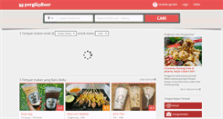 Desktop Screenshot of pergikuliner.com